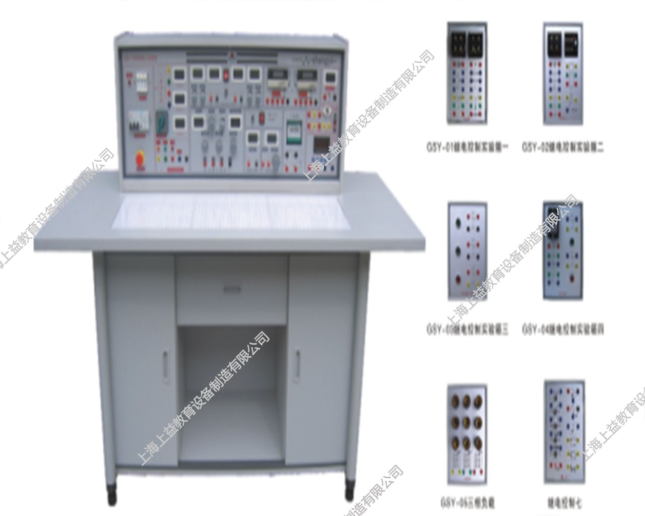 SYGJ-758A	高級(jí)電工實(shí)驗(yàn)室成套設(shè)備（帶智能功率表，功率因數(shù)表）