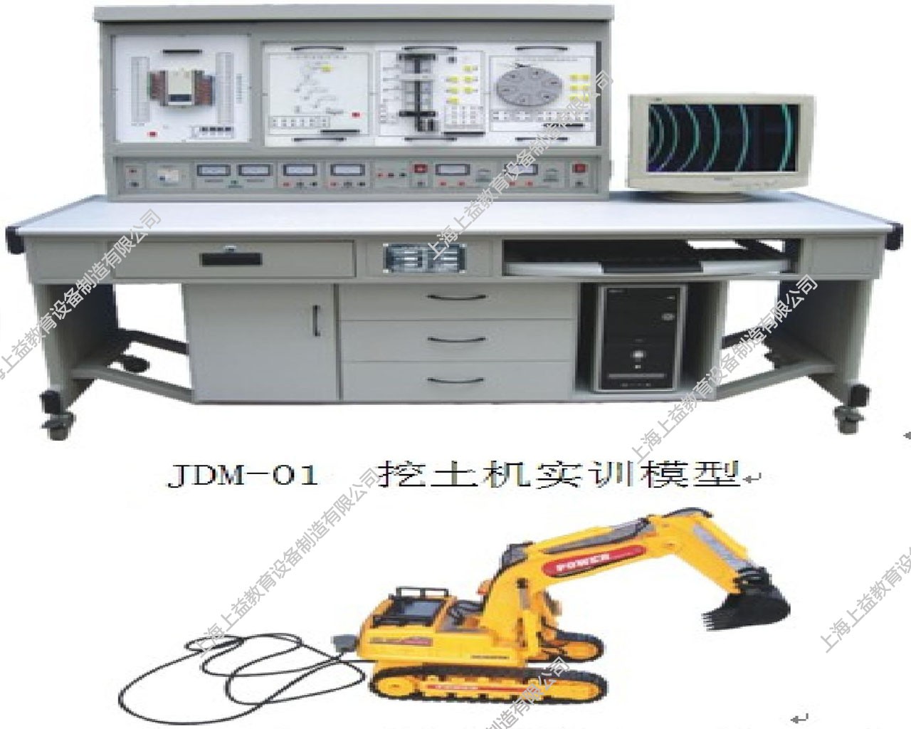 SYPLC-03B 網絡型PLC可編程控制及單片機實驗開發(fā)系統(tǒng)綜合實驗裝置（立式、掛箱積木式）