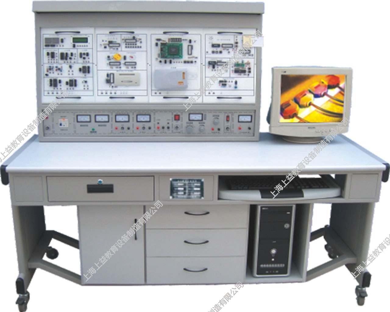 SYDPJ-01A 單片機(jī)開(kāi)發(fā)應(yīng)用技術(shù)綜合實(shí)驗(yàn)裝置（掛箱積木式）