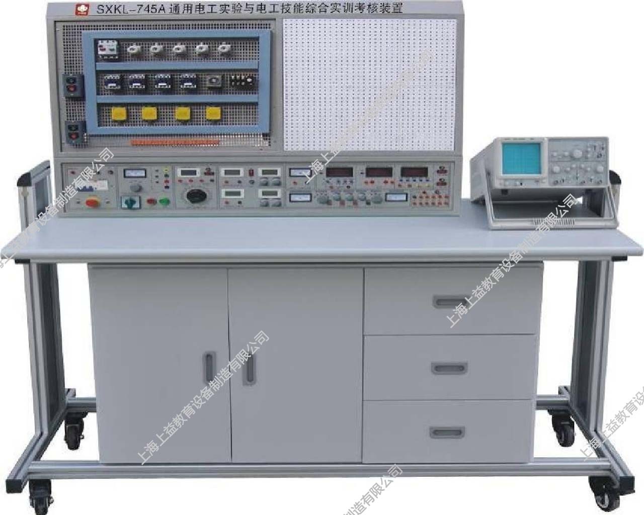 SYJNL-465B立式電工、模電、數(shù)電、電拖創(chuàng)新實(shí)驗(yàn)與技能實(shí)訓(xùn)考核綜合裝置