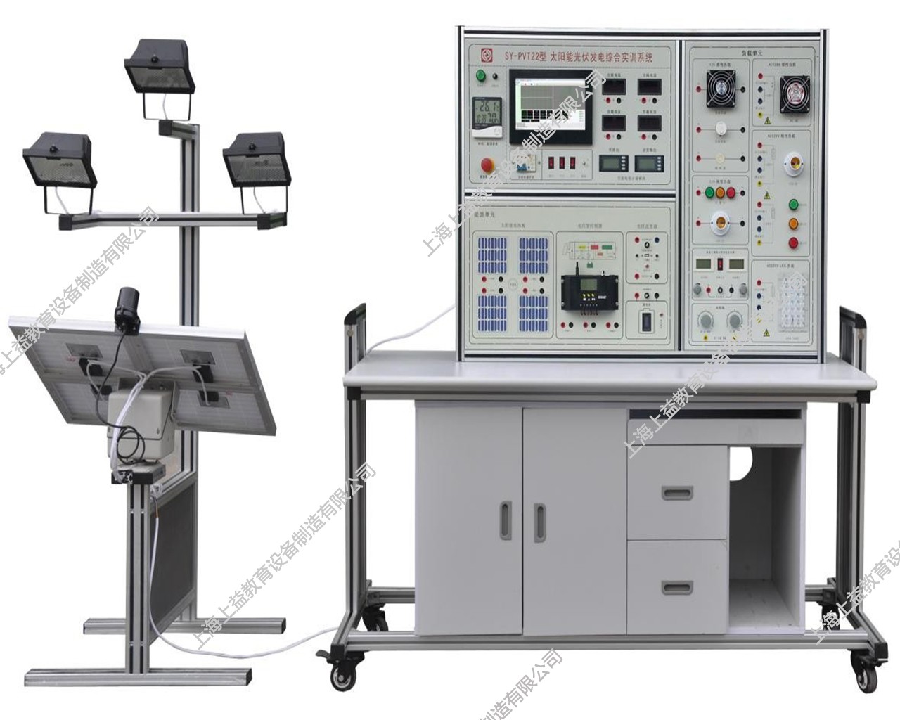 SY-PVT22太陽能光伏發(fā)電綜合實訓(xùn)系統(tǒng)