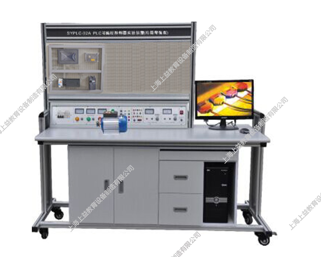 SYPLX-01C網(wǎng)孔型PLC、變頻器、觸摸屏自動化綜合實(shí)訓(xùn)裝置