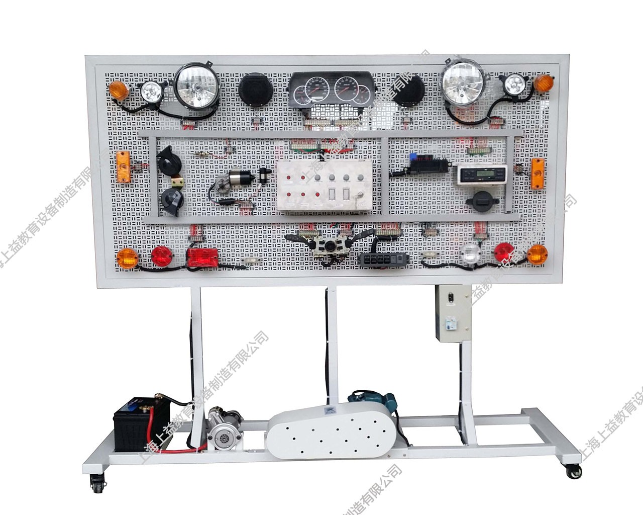 全車電器接線考核綜合實訓臺(網(wǎng)孔式B型)