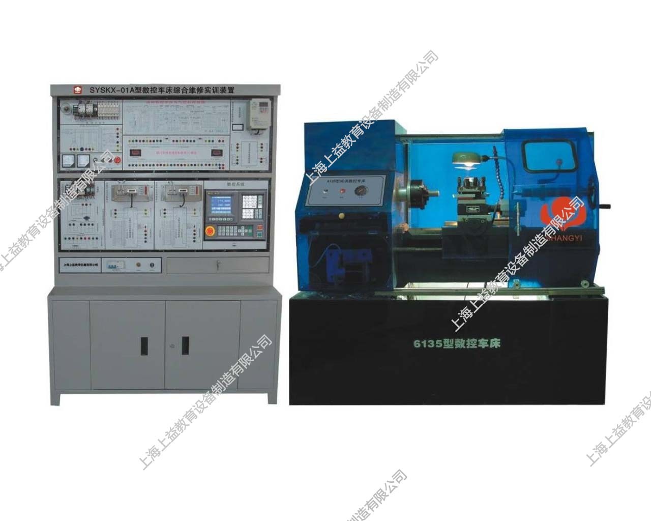 SYSKX-01A數(shù)控車(chē)床綜合維修實(shí)訓(xùn)裝置（國(guó)產(chǎn)系統(tǒng)）